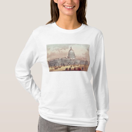 Staat-Hauptstadt, Washington DC T-Shirt (Vorderseite)