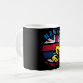 STAAT HAWAII ALOHA KAFFEETASSE (Vorderseite Links)