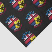 STAAT HAWAII ALOHA SEIDENPAPIER (Ausschnitt)