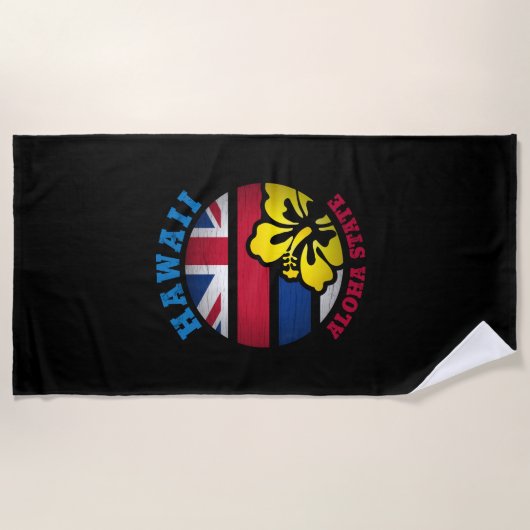 STAAT HAWAII ALOHA STRANDTUCH (Vorderseite)