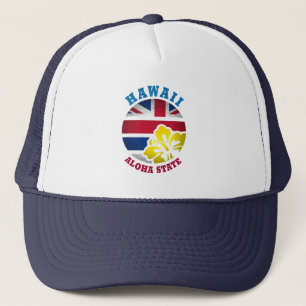 STAAT HAWAII ALOHA TRUCKERKAPPE