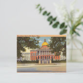 Staat House, Beacon Hill, Boston, Massachusetts Postkarte (Stehend Vorderseite)