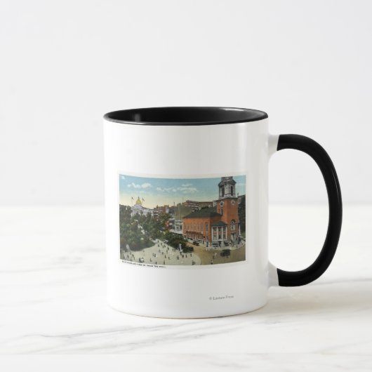 Staat House und Park Street View von der Mall Tasse (Rechts)