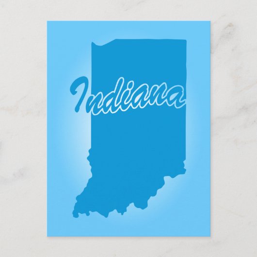 Staat Indiana Postcard Postkarte (Vorderseite)