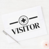 Staat-Institution Rechteckiger Aufkleber (Umschlag)