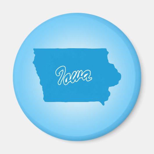 Staat Iowa Magnet (Vorne)