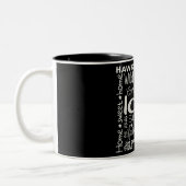 Staat/Iowa Zwei-Tone-Kaffee-Tasse Zweifarbige Tasse (Links)