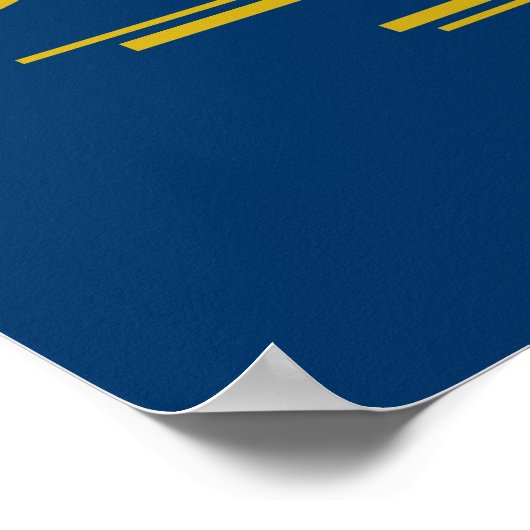 Staat Israels Poster (Ecke)