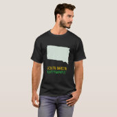 Staat "Kattywampus" South Dakota T-Shirt (Vorne ganz)