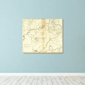 Staat Kentucky Leinwanddruck (Insitu (Holzboden))