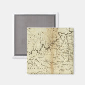 Staat Kentucky Magnet (Vorderseite/Rückseite)