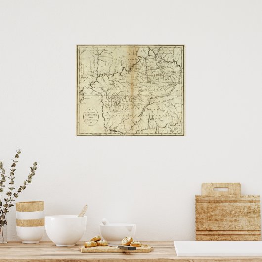 Staat Kentucky Poster (Küche)