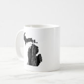 Staat-Kontur in Michigan Kaffeetasse (Vorderseite Links)