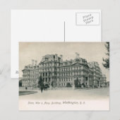 Staat, Krieg, Navy Gebäude, Washington DC Vintag Postkarte (Vorne/Hinten)