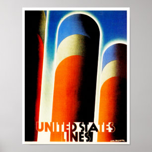 Staat-Linien Poster