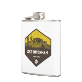 Staat Lost Dutchman Park Arizona Flachmann (Links)