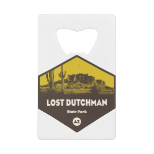 Staat Lost Dutchman Park Arizona Geldbeutel Flaschenöffner