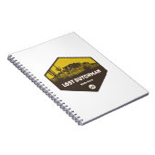 Staat Lost Dutchman Park Arizona Notizblock (Rechte Seite)