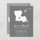 Staat LOUISIANA Postkarte (Vorne/Hinten)