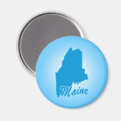 Staat Maine Magnet (Vorderseite/Rückseite)