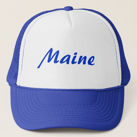 Staat Maine Truckerkappe (Vorderseite)