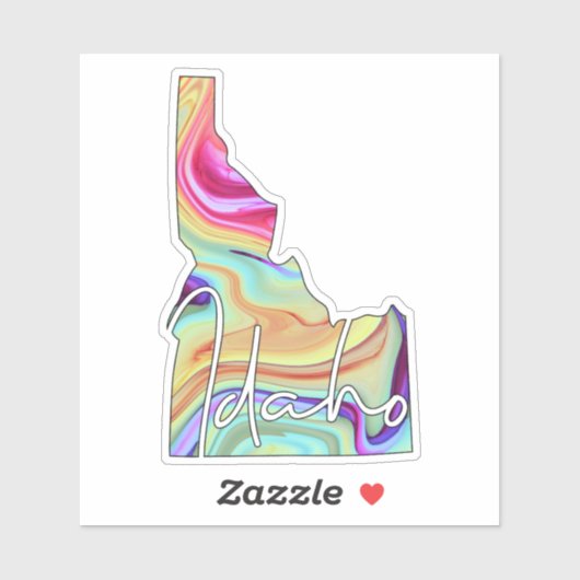 Staat Marbella Idaho Aufkleber (Blatt)