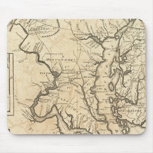 Staat Maryland 2 Mousepad (Vorne)