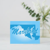 Staat Maryland Postkarte (Stehend Vorderseite)