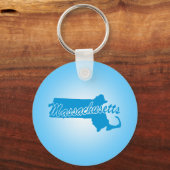 Staat Massachusetts Schlüsselanhänger (Vorderseite)