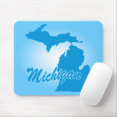 Staat Michigan Mousepad (Mit Mouse)