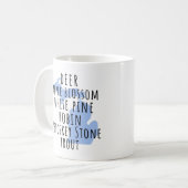 Staat Michigan Symbole Mitten State Kaffeetasse (Vorderseite Links)