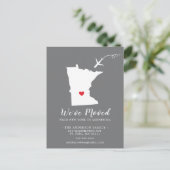 Staat MINNESOTA Postkarte verschieben (Stehend Vorderseite)