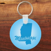 Staat Mississippi Schlüsselanhänger (Vorderseite)