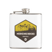 Staat Montana Flachmann (Vorderseite)