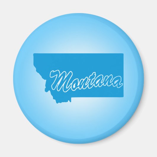 Staat Montana Magnet (Vorne)