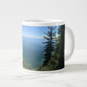 Staat Mountain/Coast Washington Jumbo-Tasse (Vorderseite Rechts)