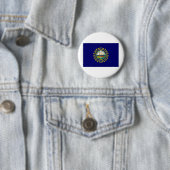 Staat-New Hampshire-Flagge Button (Beispiel)