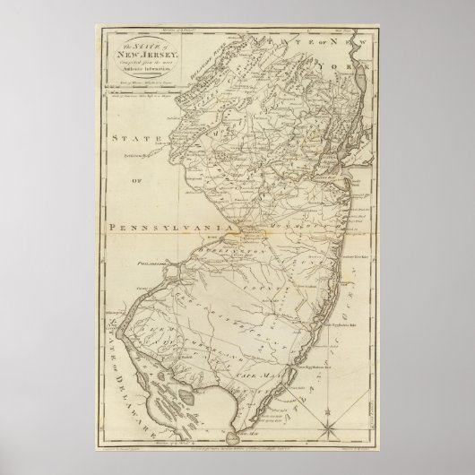 Staat New Jersey 2 Poster (Vorne)