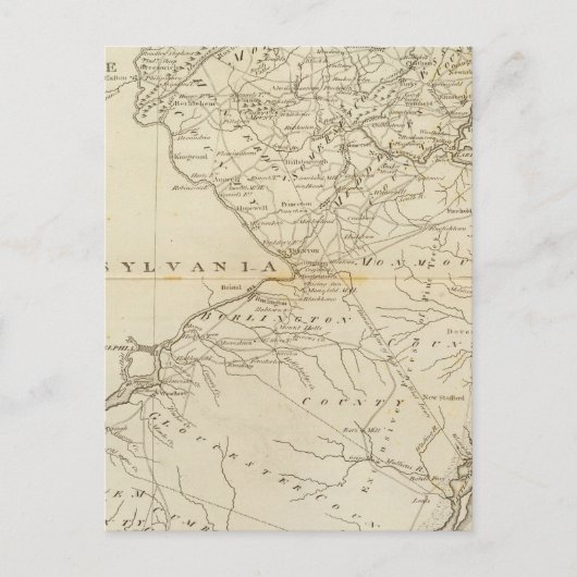 Staat New Jersey 2 Postkarte (Vorderseite)