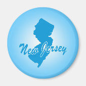 Staat New Jersey Magnet (Vorne)