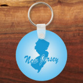 Staat New Jersey Schlüsselanhänger (Vorderseite)