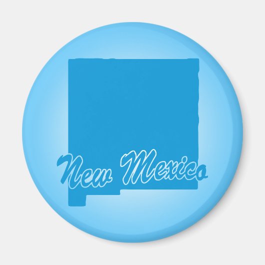 Staat New Mexico Magnet (Vorne)