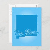 Staat New Mexico Postcard Postkarte (Vorne/Hinten)