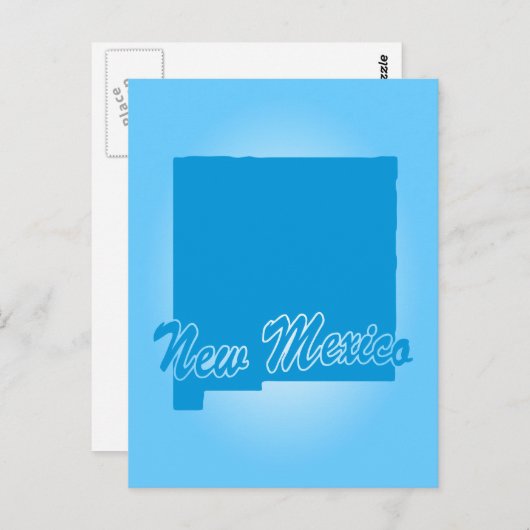 Staat New Mexico Postcard Postkarte (Vorne/Hinten)