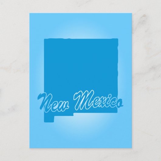 Staat New Mexico Postcard Postkarte (Vorderseite)
