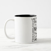 Staat/New Mexiko Zweifarbige Tasse (Links)