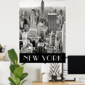 Staat New York Empire Poster (Heimbüro)