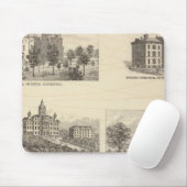 Staat-Normalschulen und Staat-Universität Mousepad (Mit Mouse)