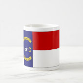 Staat-North Carolina-Flagge Kaffeetasse (Mittel)
