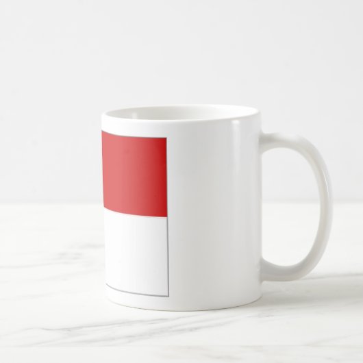 Staat-North Carolina-Flagge Kaffeetasse (Rechts)